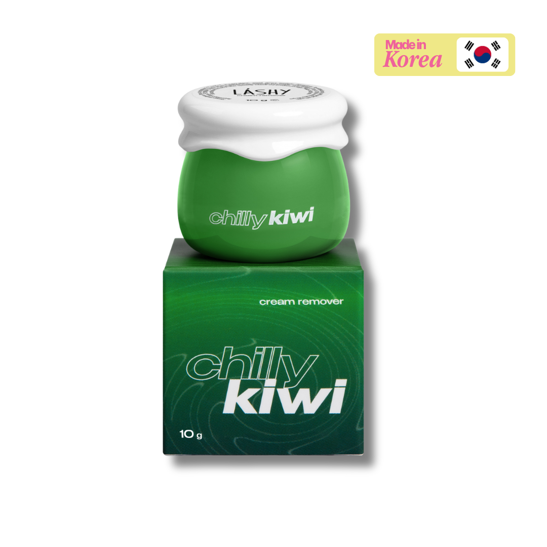 Removedor en crema extensiones de pestañas CHILLY KIWI LÁSHY