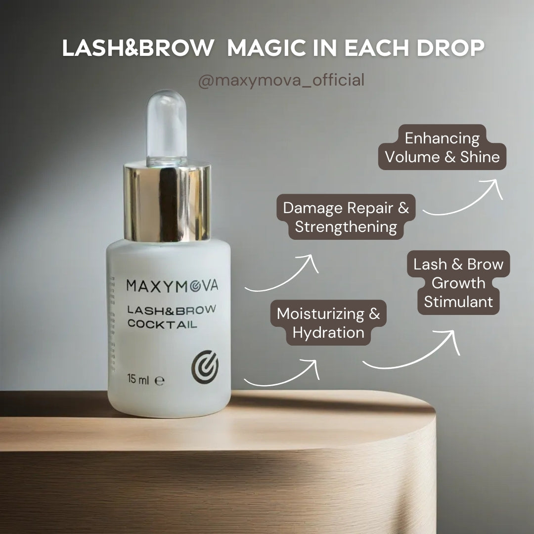 LASH & BROW COCKTAIL – FINAL SERUM LAMINATION AND AFTERCARE