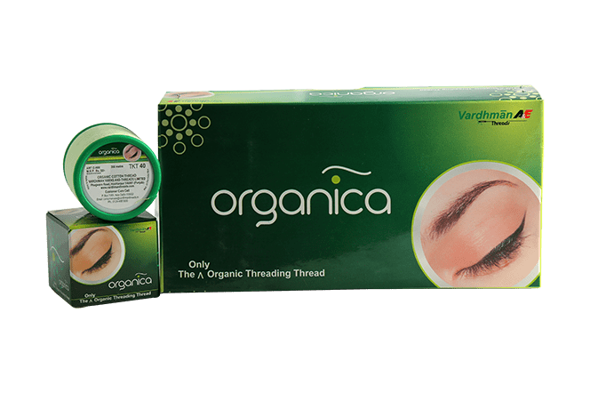 Hilo Organica de algodón para depilación profesional de cejas