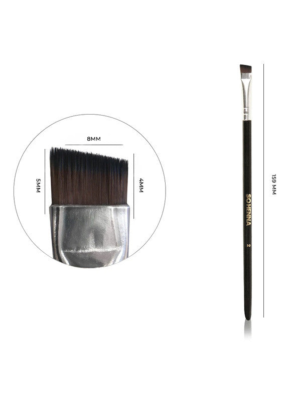 Pincel N2 SoHenna para rellenar henna en cejas